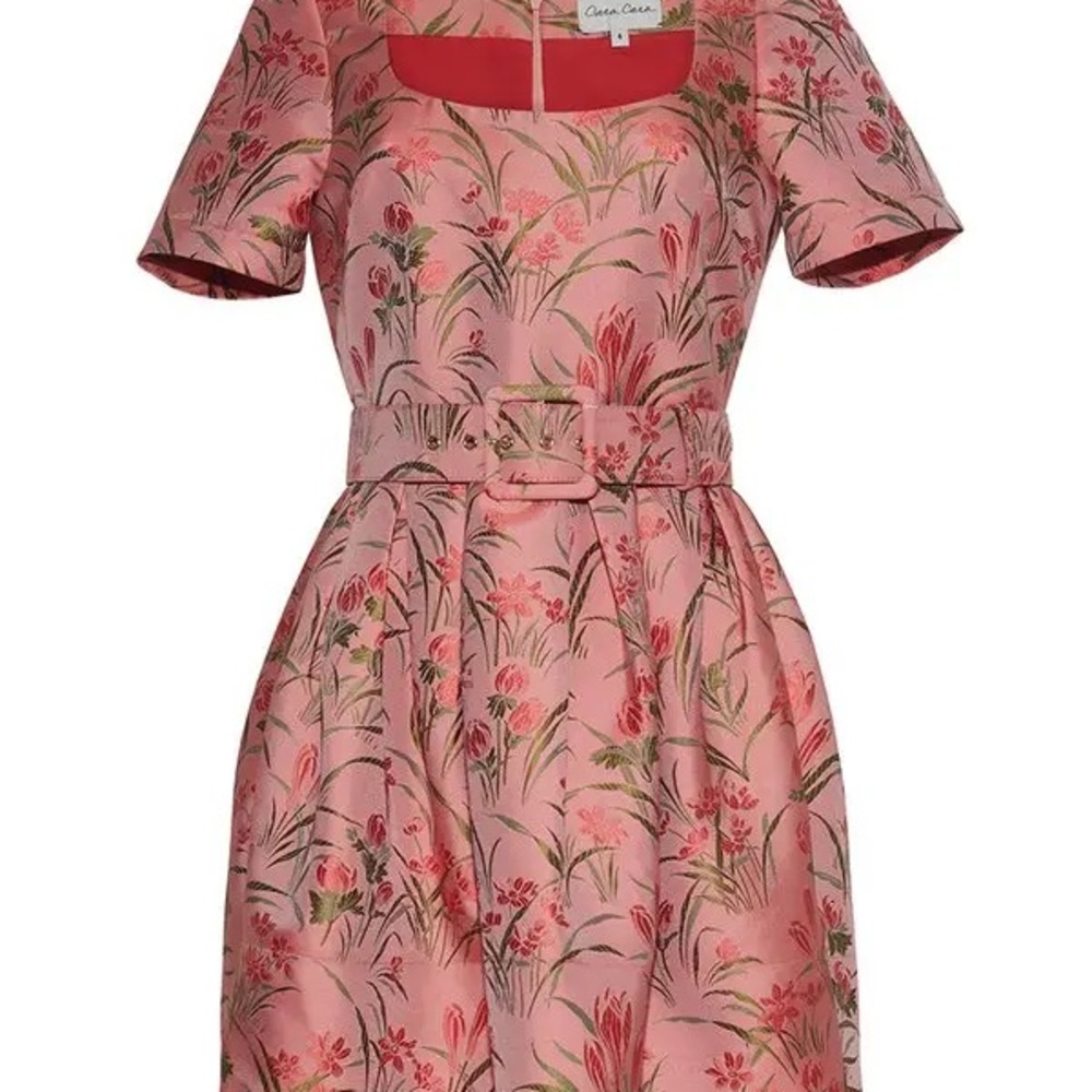 Cara Cara Pink Floral Mini Dress